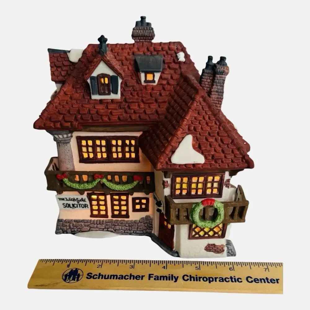 Vintage 1989 Dept 56 “Mr. Wickfield Solicitor” David Copperfield Dickens Village